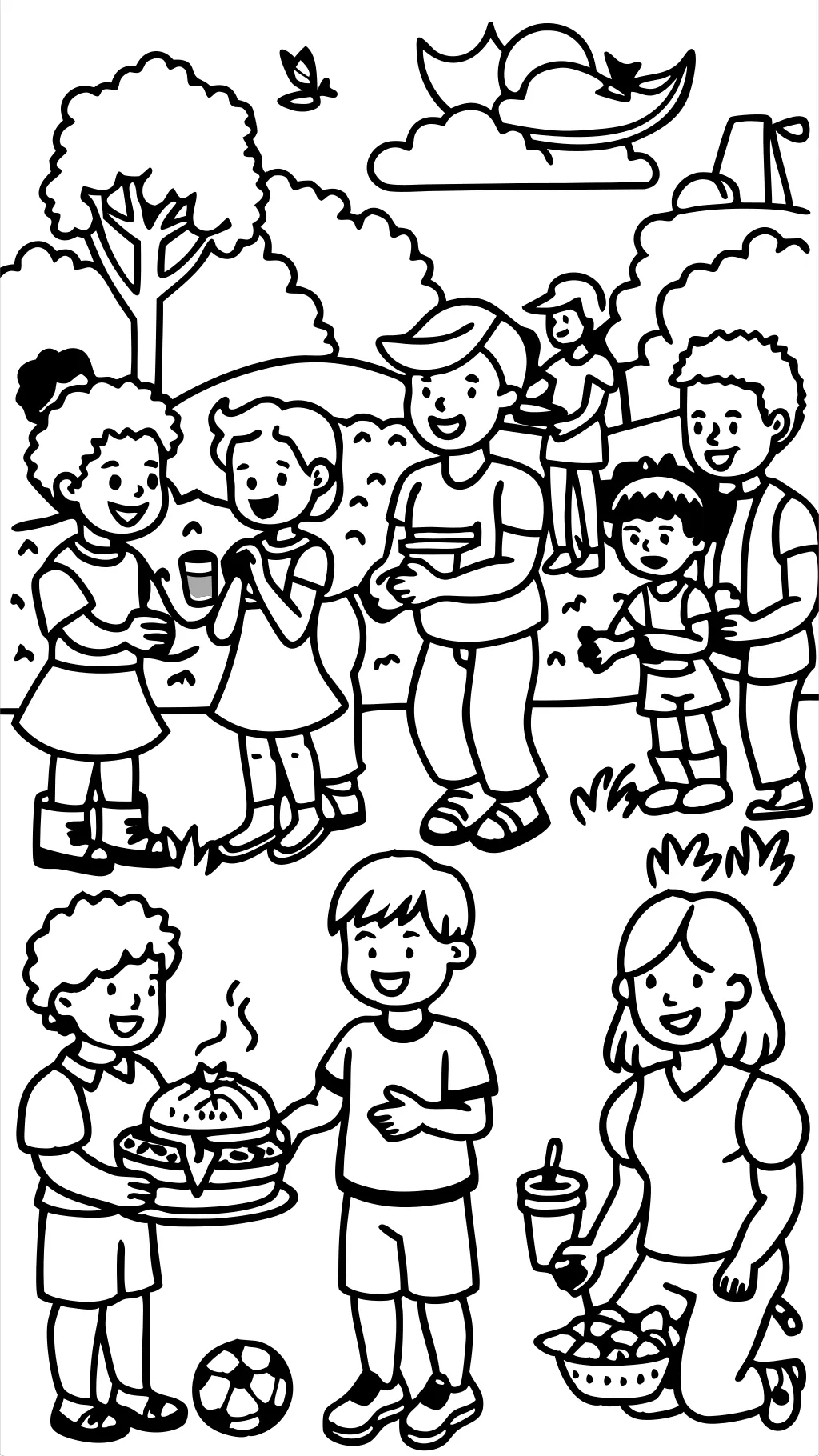 coloriages de personnes